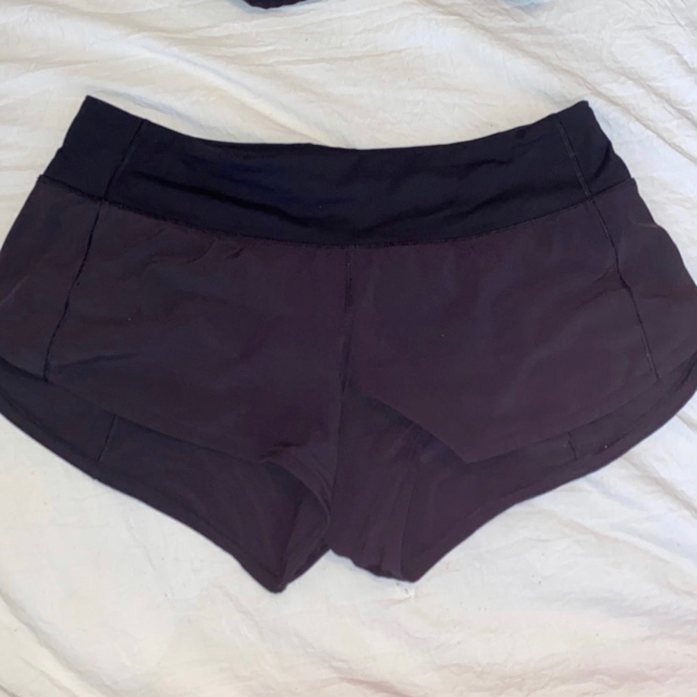 Lululemon speed shorts